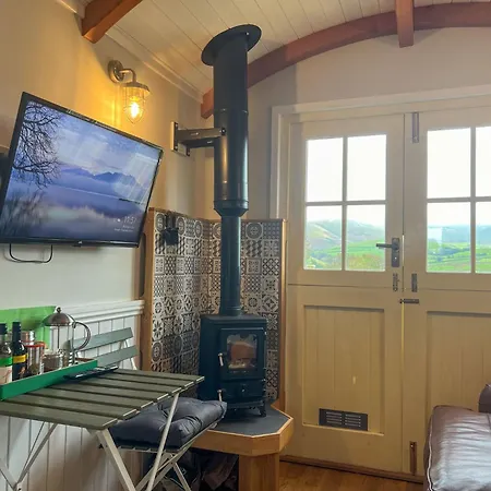 Shepherds Hut At Maes Stunning Fell Views And Next Door To Popular Cafe For Sweet Treats Uldale